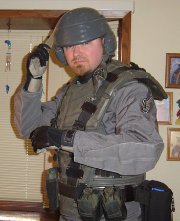 Here, catch my throwing knife...